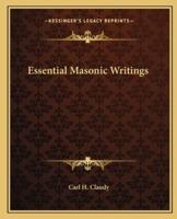 Essential Masonic Writings