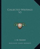 Collected Writings V3