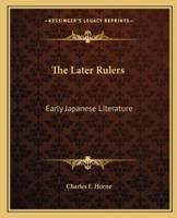 The Later Rulers
