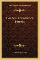 Councils For Married Persons