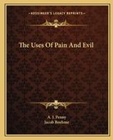The Uses Of Pain And Evil