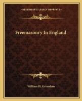 Freemasonry In England