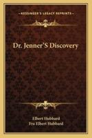 Dr. Jenner'S Discovery
