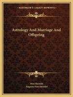Astrology And Marriage And Offspring