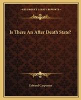 Is There An After Death State?