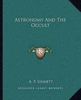 Astronomy And The Occult