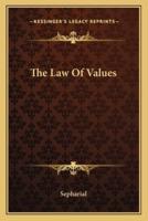 The Law Of Values