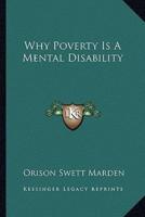 Why Poverty Is A Mental Disability