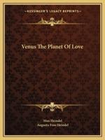 Venus The Planet Of Love