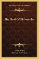 The Goal Of Philosophy