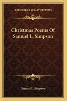 Christmas Poems Of Samuel L. Simpson