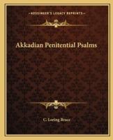 Akkadian Penitential Psalms