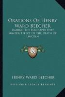 Orations Of Henry Ward Beecher