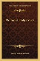 Methods Of Mysticism