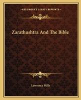 Zarathushtra And The Bible