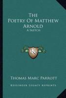 The Poetry of Matthew Arnold