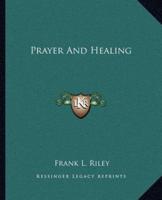 Prayer And Healing