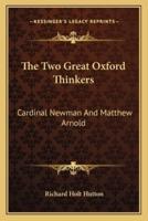 The Two Great Oxford Thinkers