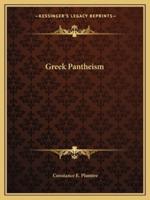 Greek Pantheism