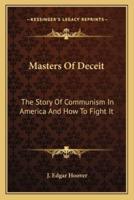 Masters Of Deceit