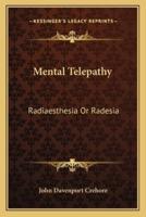 Mental Telepathy