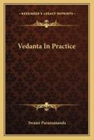 Vedanta In Practice