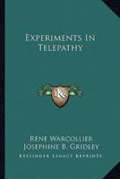 Experiments in Telepathy