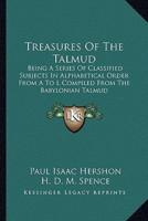 Treasures Of The Talmud