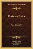 Christian Ethics