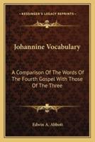 Johannine Vocabulary