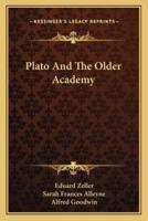 Plato And The Older Academy