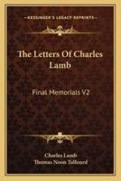 The Letters Of Charles Lamb