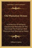 Old Plantation Hymns