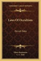 Laws of Occultism