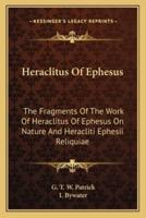 Heraclitus Of Ephesus
