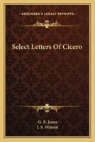 Select Letters Of Cicero