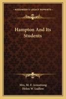 Hampton And Its Students