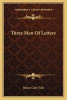 Three Men Of Letters