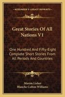 Great Stories Of All Nations V1