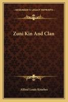 Zuni Kin And Clan