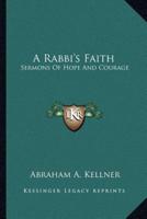 A Rabbi's Faith