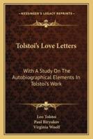 Tolstoi's Love Letters