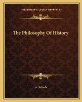 The Philosophy Of History