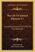 The Life Of Samuel Johnson V1