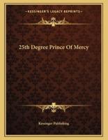 25th Degree Prince of Mercy