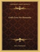 God's Love for Humanity