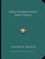 Early Christianity and Ethics