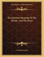 The Spiritual Meaning of the Beauty and the Beast