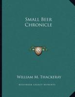 Small Beer Chronicle