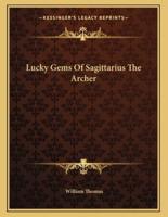Lucky Gems of Sagittarius the Archer
